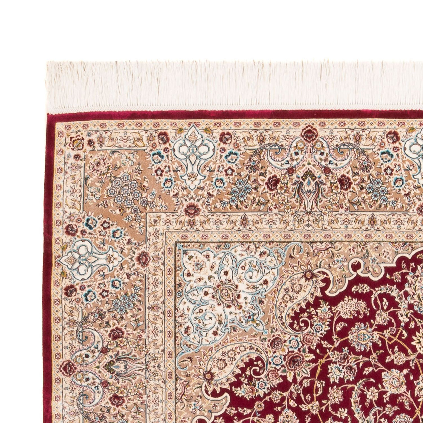 Qom jedwab Dywan 227x145cm