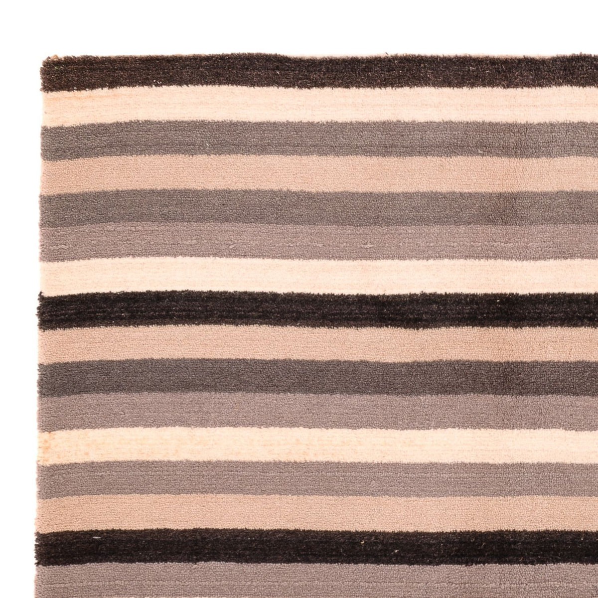 Dywan wełniany kwadratowy  - 150 x 140 cm - wielokolorowy