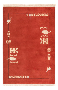 Dywan z Nepalu - 180 x 122 cm - rdza