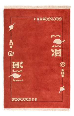 Dywan z Nepalu - 180 x 122 cm - rdza