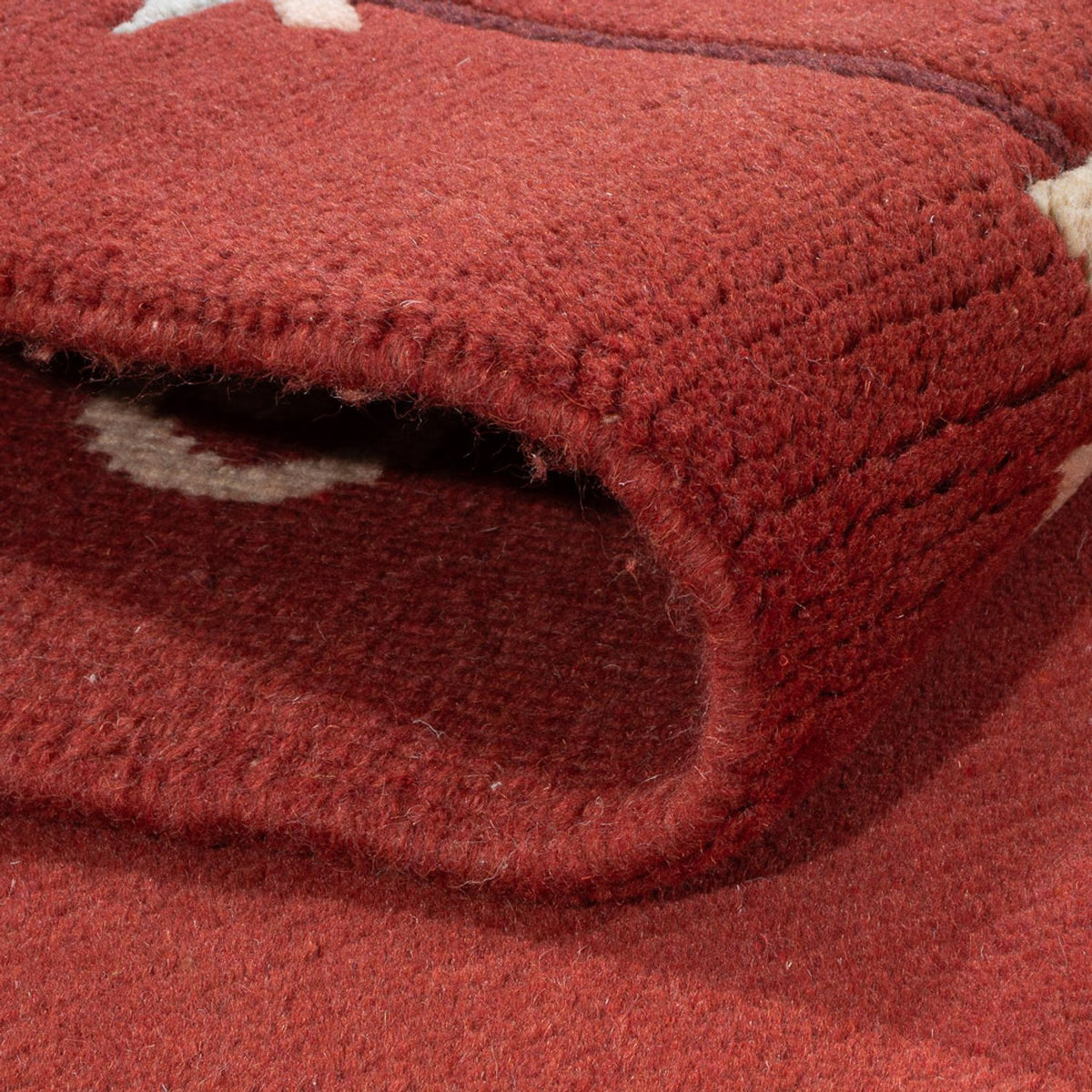 Dywan z Nepalu - 180 x 122 cm - rdza