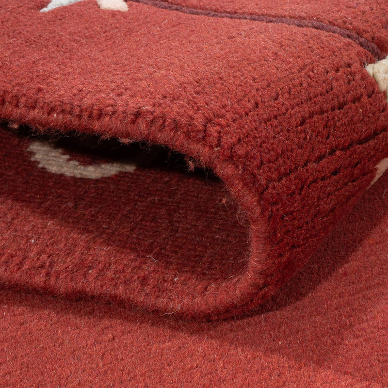 Dywan z Nepalu - 180 x 122 cm - rdza