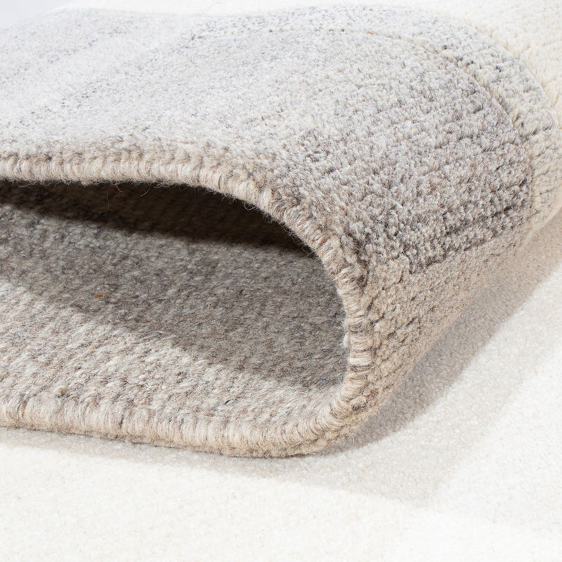 Dywan z Nepalu - 200 x 142 cm - biały