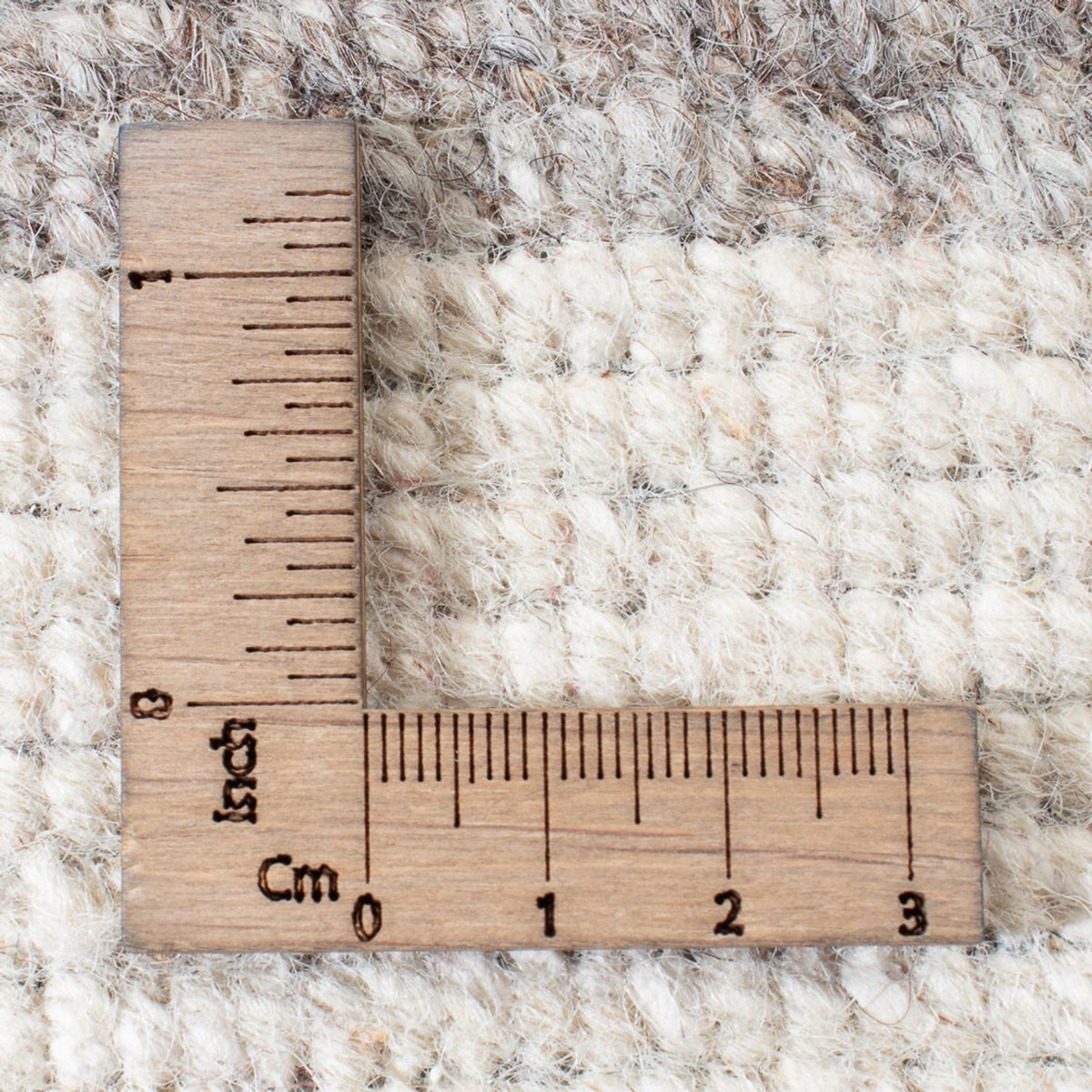 Dywan z Nepalu - 200 x 142 cm - biały