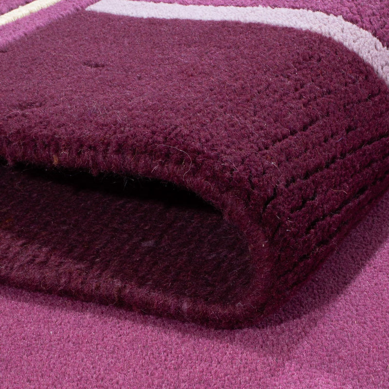 Dywan z Nepalu - 176 x 120 cm - fuksja