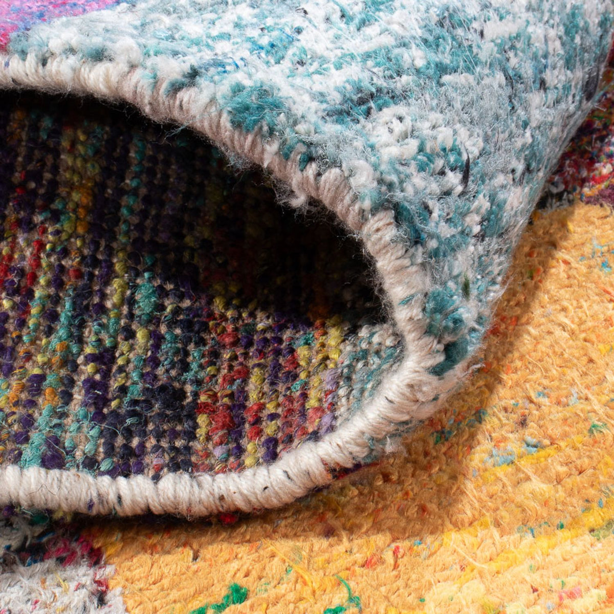 Biegacz Designerski dywan - 240 x 91 cm - wielokolorowy