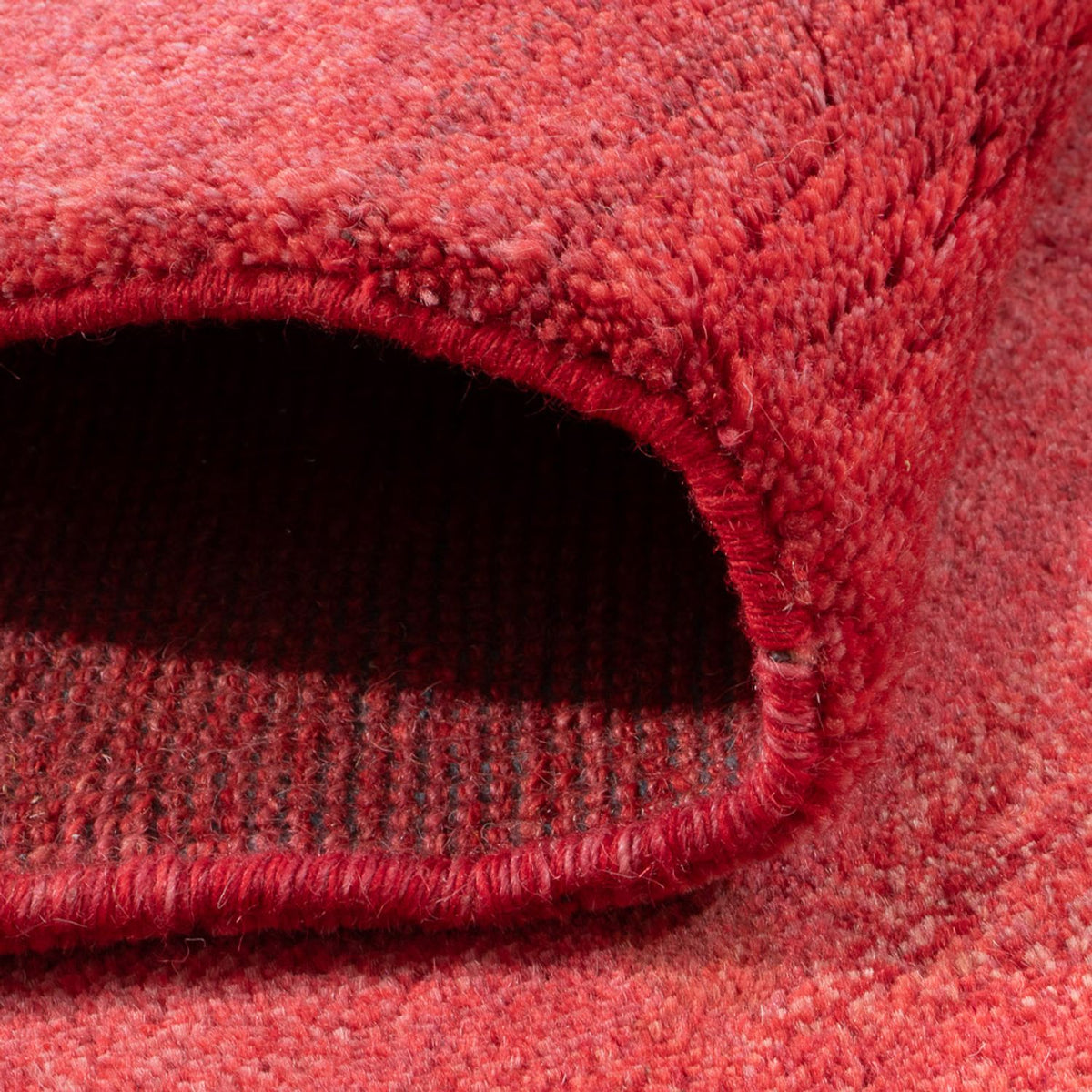 Biegacz Dywan Gabbeh - Indus - 240 x 80 cm - czerwony