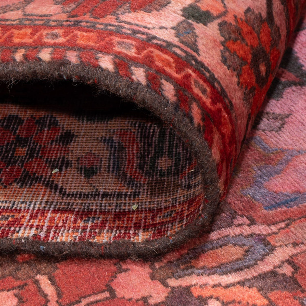 Perski dywan - Nomadyczny - 210 x 162 cm - jasna czerwień