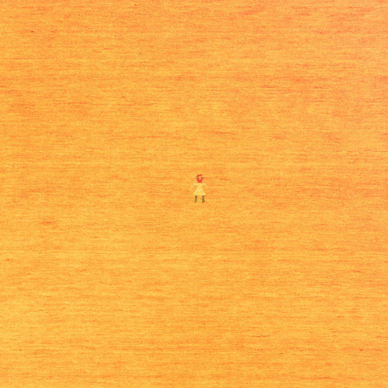 Dywan Gabbeh - Miękki kwadratowy  - 250 x 250 cm - złoto