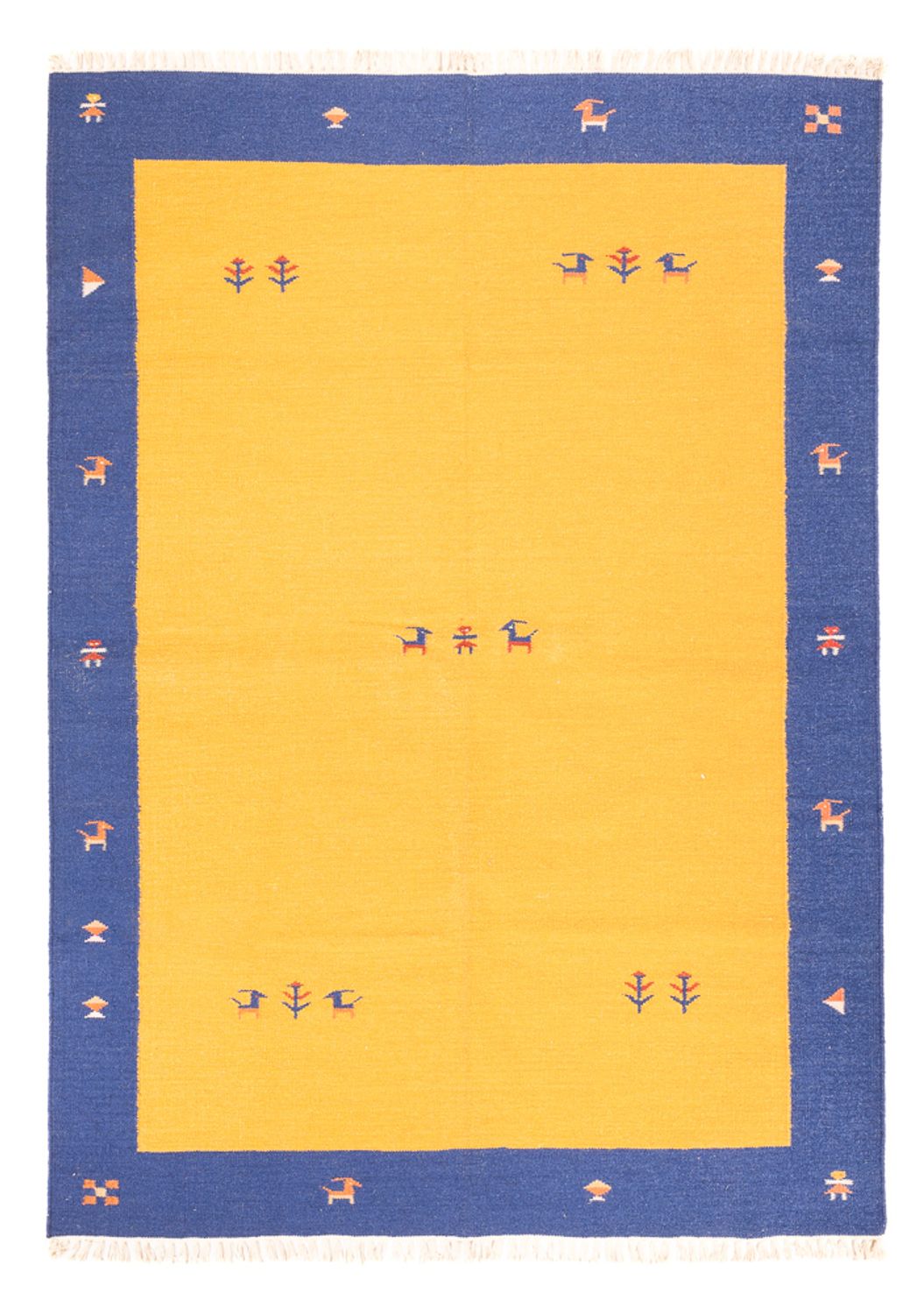 Dywan Kelim - modny - 240 x 170 cm - wielokolorowy