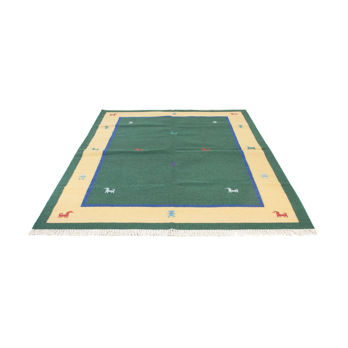 Dywan Kelim - modny - 240 x 170 cm - wielokolorowy