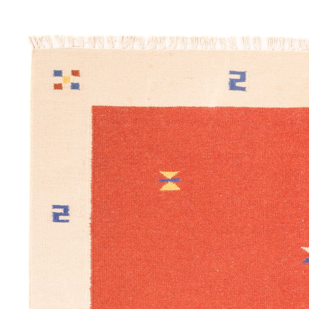 Dywan Kelim - modny - 240 x 170 cm - wielokolorowy