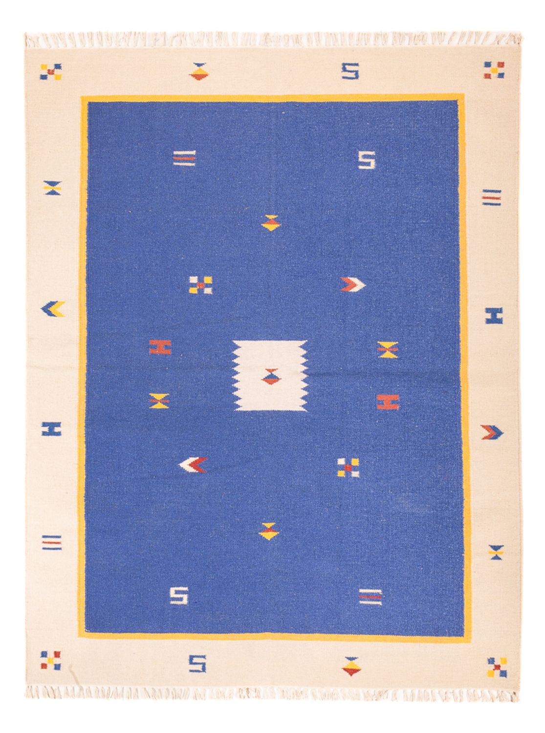 Dywan Kelim - modny - 240 x 170 cm - wielokolorowy