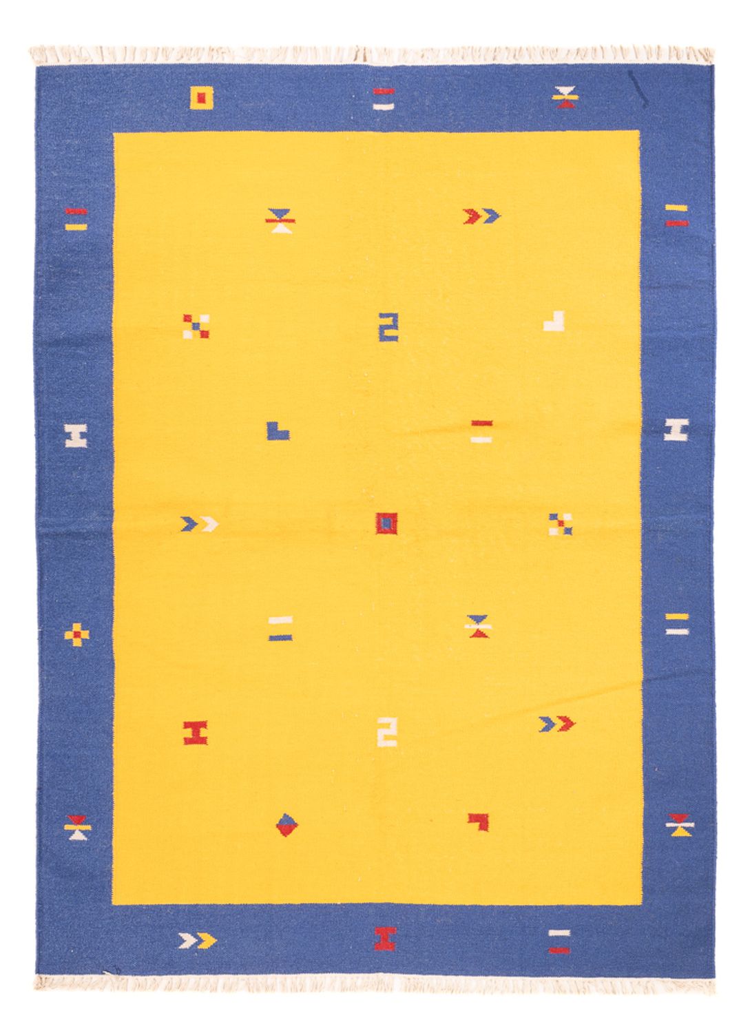 Dywan Kelim - modny - 240 x 170 cm - wielokolorowy