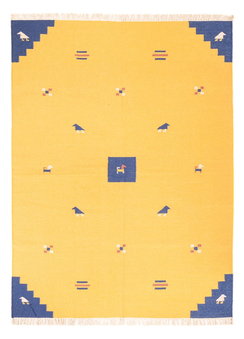 Dywan Kelim - modny - 240 x 170 cm - wielokolorowy