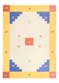 Dywan Kelim - modny - 240 x 170 cm - wielokolorowy