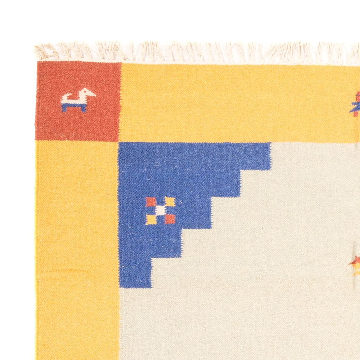 Nowoczesny kilim Dywan 240x170cm - Dywan wełniany