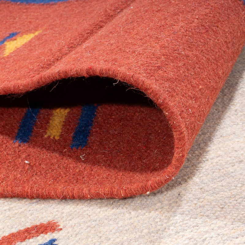 Dywan Kelim - modny - 240 x 170 cm - wielokolorowy