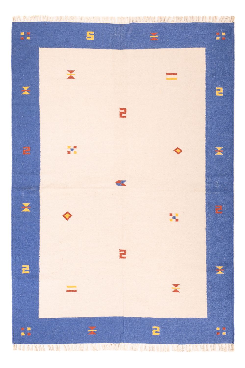 Dywan Kelim - modny - 240 x 170 cm - wielokolorowy