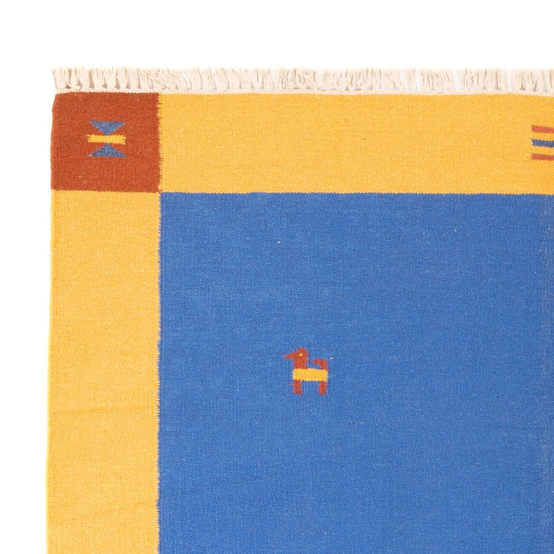 Dywan Kelim - modny - 240 x 170 cm - wielokolorowy