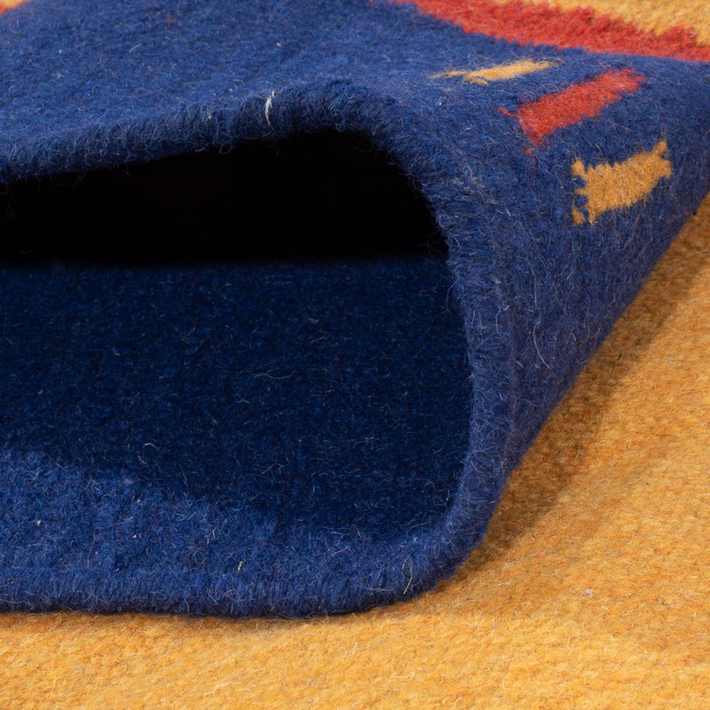 Dywan Kelim - modny - 240 x 170 cm - wielokolorowy