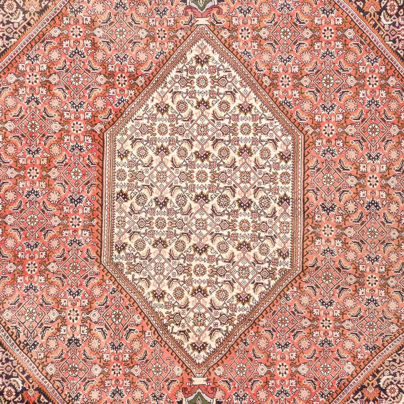 Dywan perski - Bijar - 287 x 198 cm - jasna czerwień