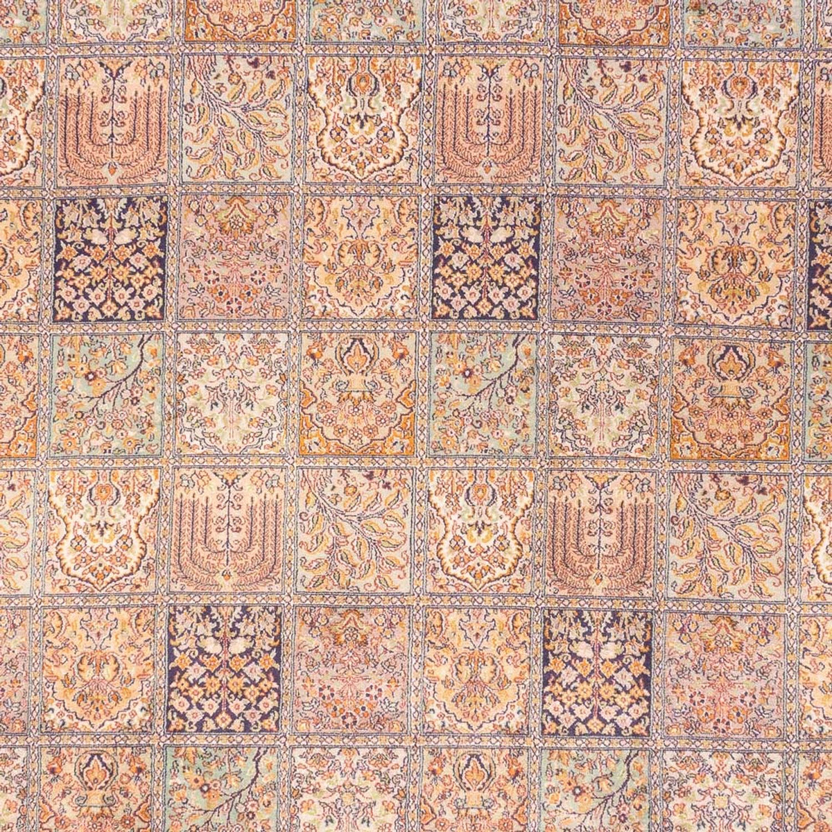 Jedwabny dywan - Kashmir Silk - 337 x 247 cm - jasna czerwień