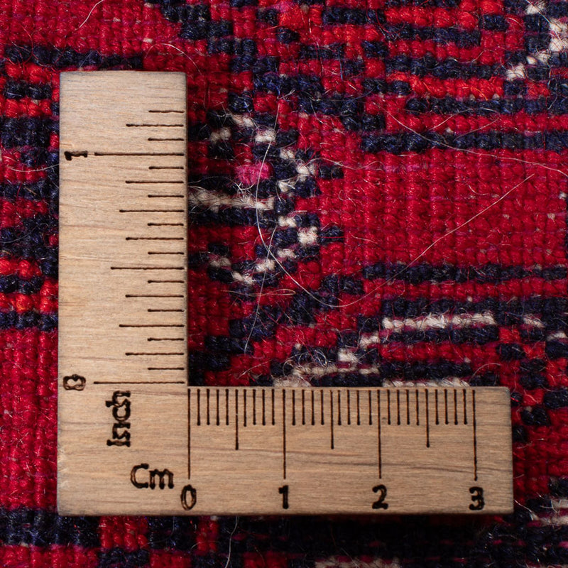 Biegacz Afgański dywan - Bukhara - 260 x 85 cm - czerwony