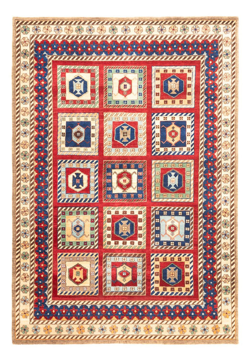 Dywan Gabbeh - Loribaft Indus - 241 x 168 cm - wielokolorowy