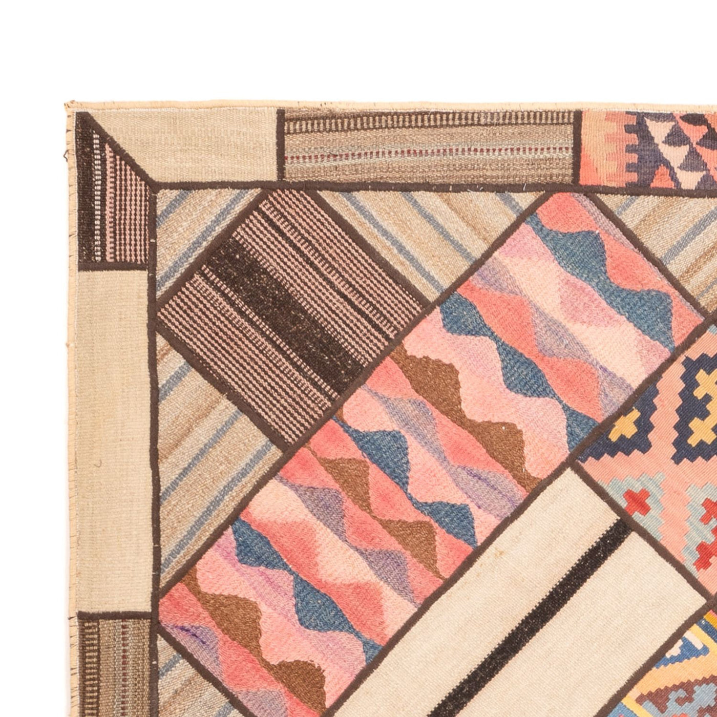 Dywan patchworkowy 230x160cm - Perserteppich Wollteppich