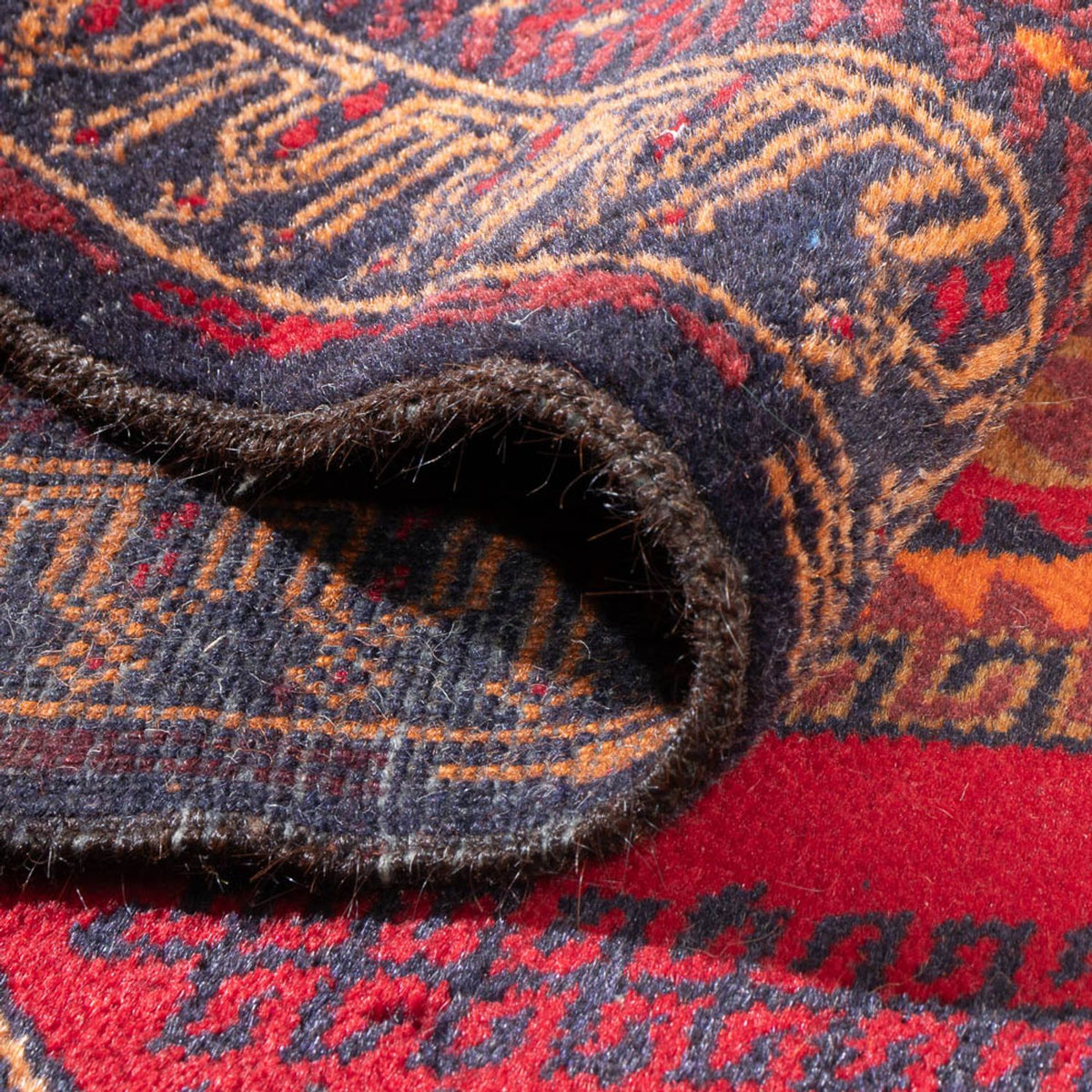 Dywan beludżycki - 142 x 95 cm - czerwony