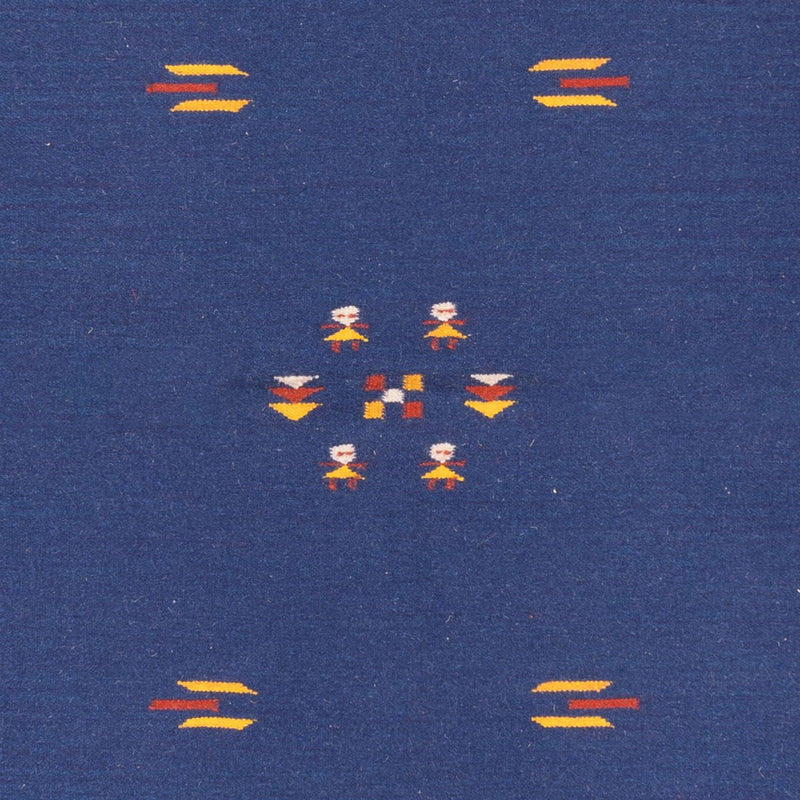 Dywan Kelim - modny - 200 x 140 cm - wielokolorowy