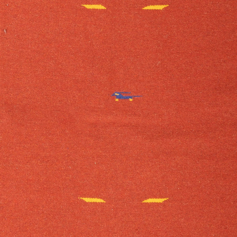 Dywan Kelim - modny - 180 x 120 cm - rdza