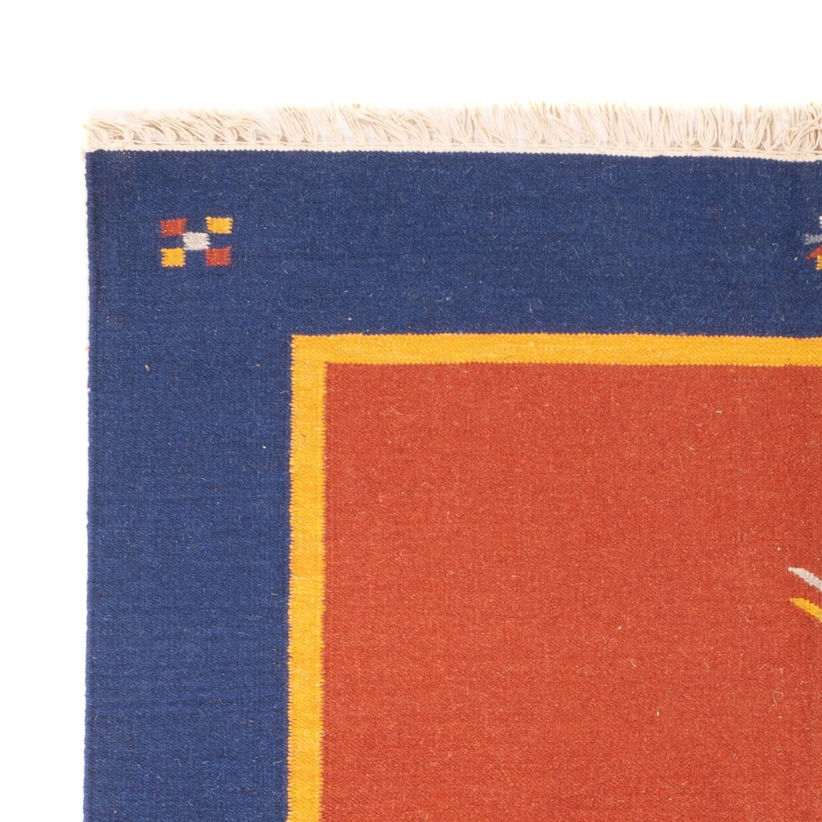 Dywan Kelim - modny - 200 x 140 cm - wielokolorowy