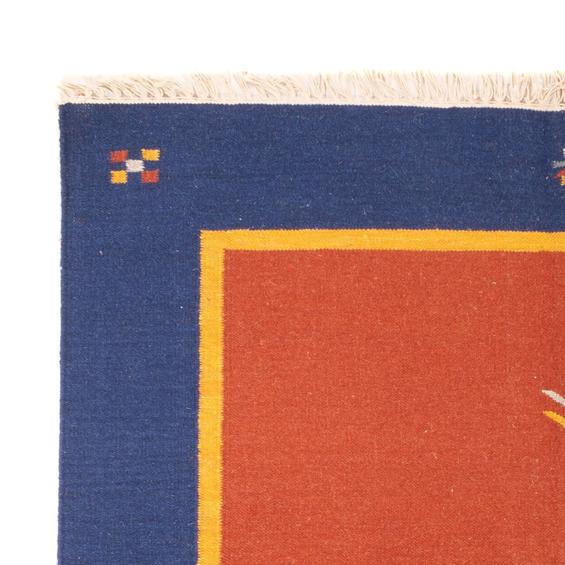 Dywan Kelim - modny - 200 x 140 cm - wielokolorowy