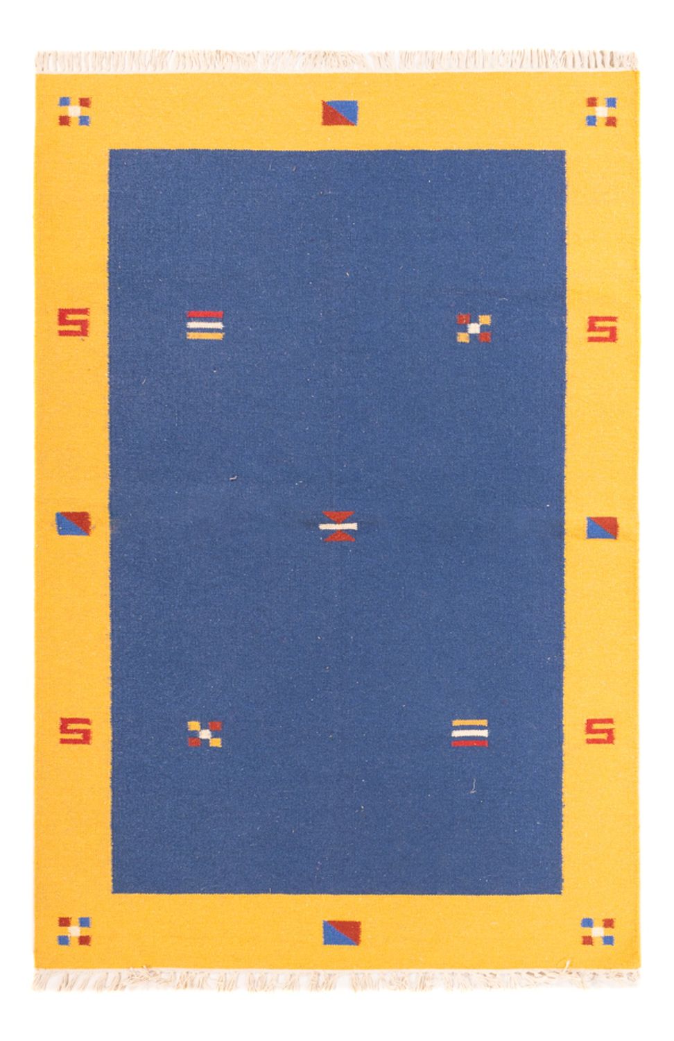 Dywan Kelim - modny - 180 x 120 cm - wielokolorowy