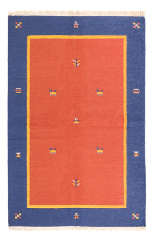 Dywan Kelim - modny - 200 x 140 cm - wielokolorowy