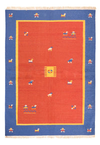 Dywan Kelim - modny - 200 x 140 cm - wielokolorowy