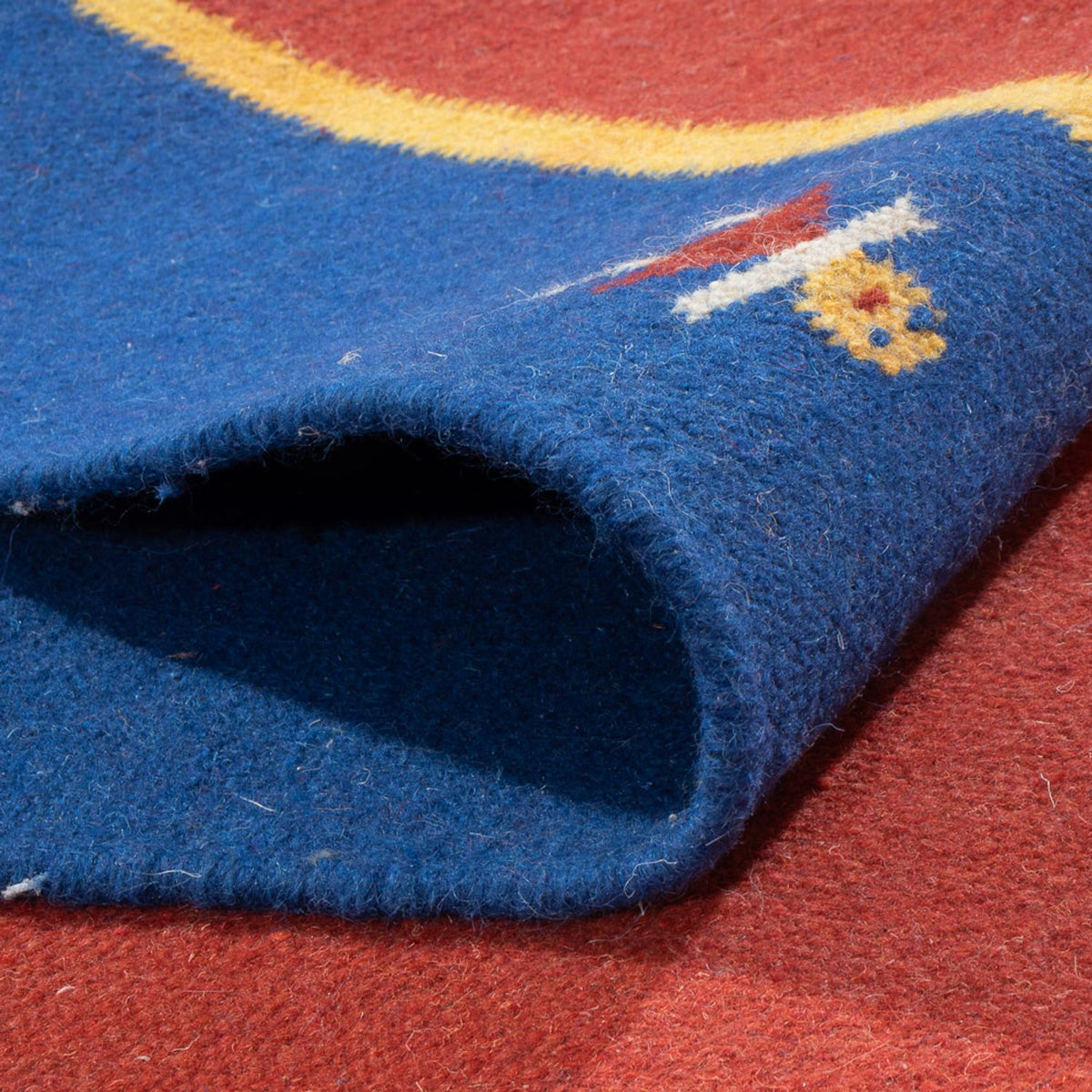 Dywan Kelim - modny - 200 x 140 cm - wielokolorowy