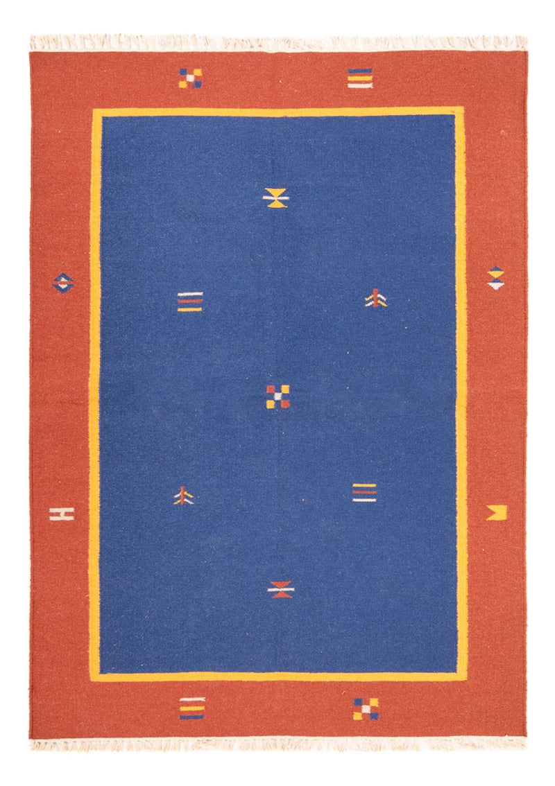 Dywan Kelim - modny - 200 x 140 cm - wielokolorowy