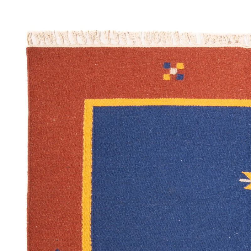 Dywan Kelim - modny - 200 x 140 cm - wielokolorowy