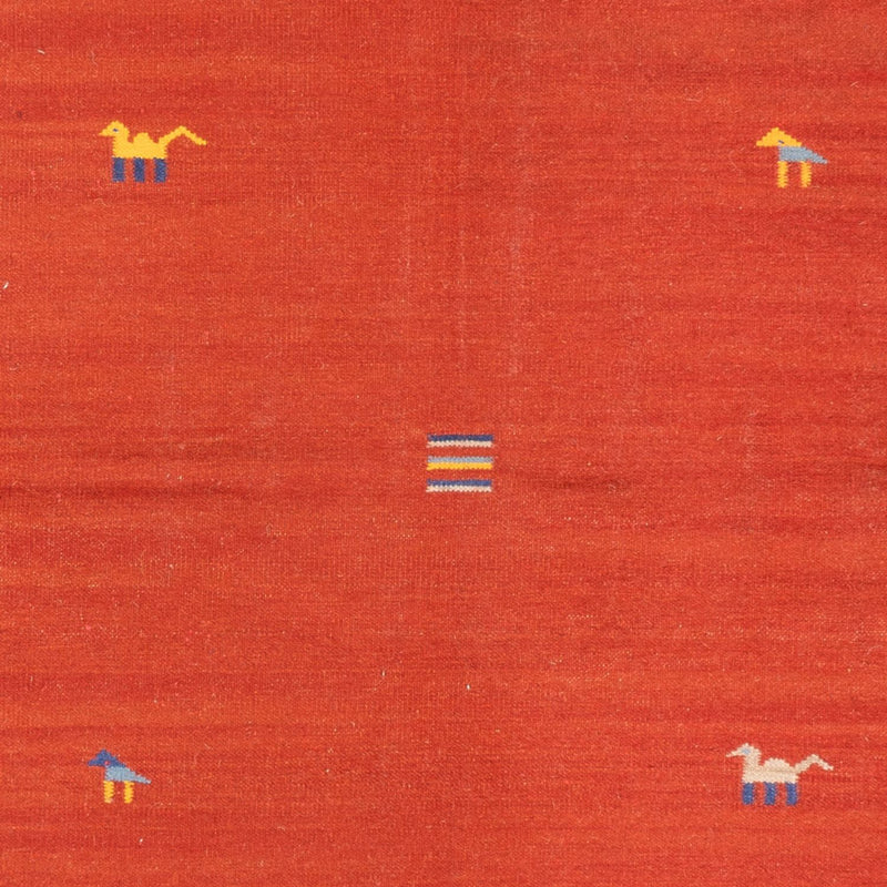 Dywan Kelim - modny - 200 x 140 cm - wielokolorowy