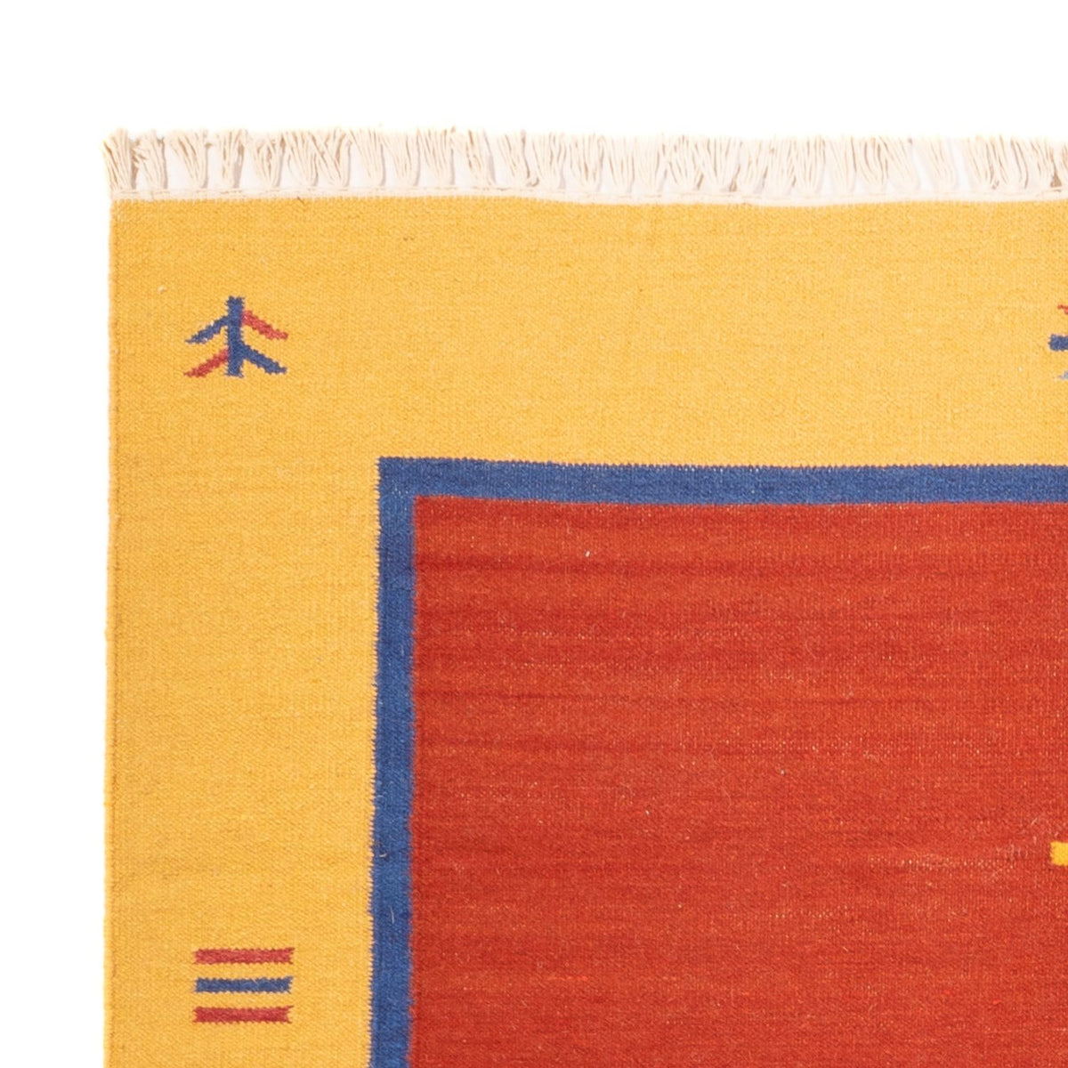 Dywan Kelim - modny - 200 x 140 cm - wielokolorowy