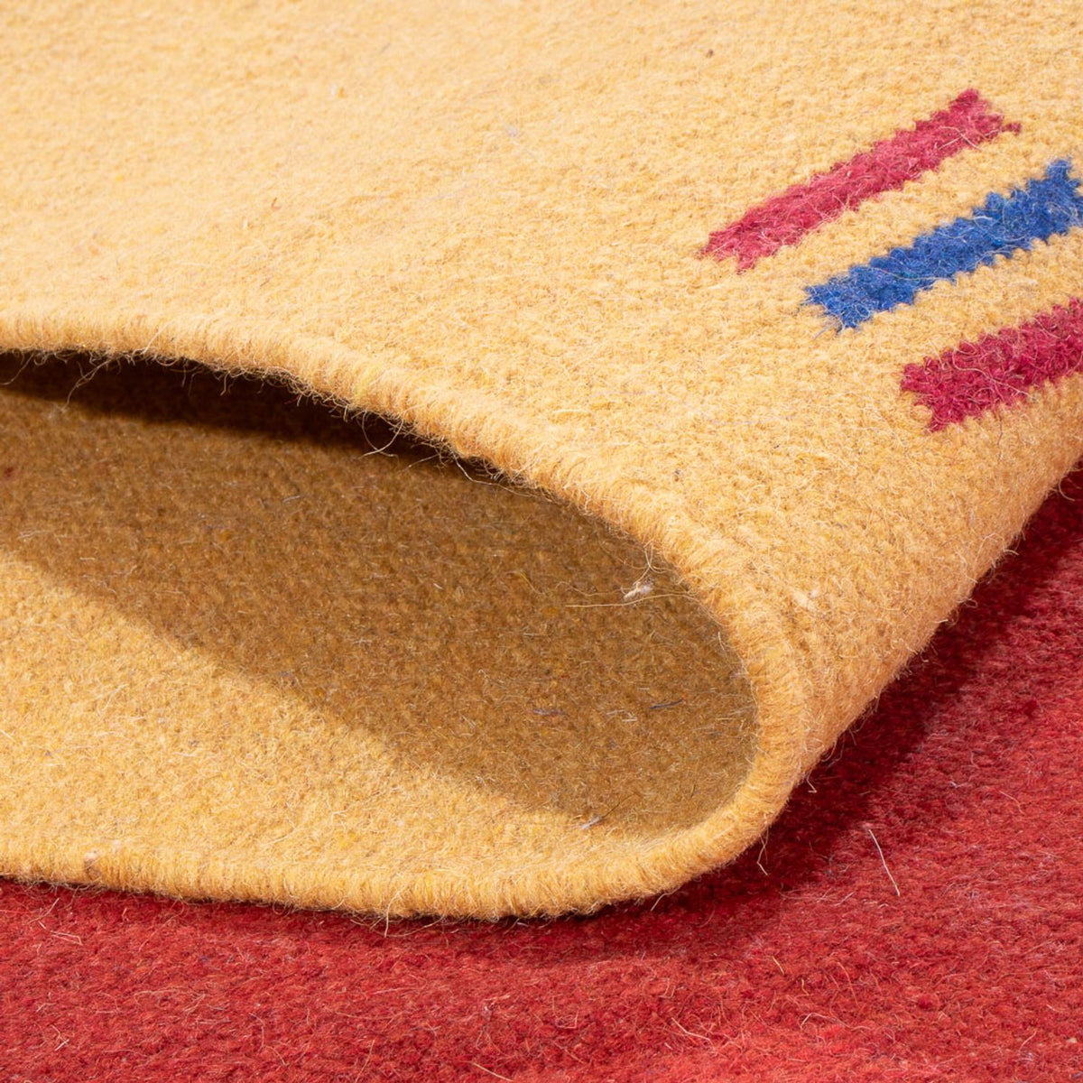 Dywan Kelim - modny - 200 x 140 cm - wielokolorowy