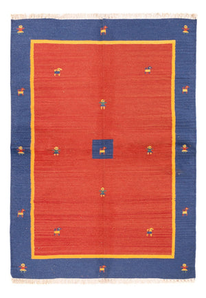 Dywan Kelim - modny - 200 x 140 cm - wielokolorowy