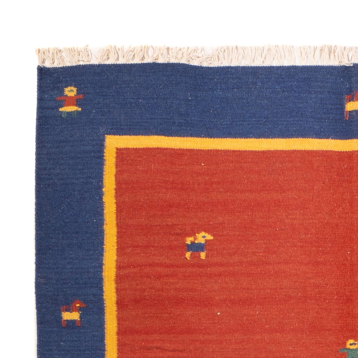 Dywan Kelim - modny - 200 x 140 cm - wielokolorowy