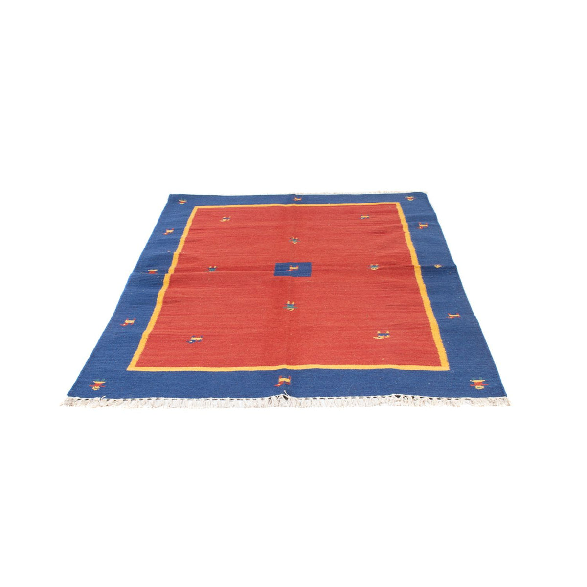 Dywan Kelim - modny - 200 x 140 cm - wielokolorowy