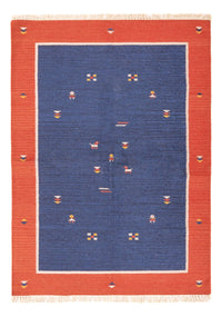 Dywan Kelim - modny - 200 x 140 cm - wielokolorowy