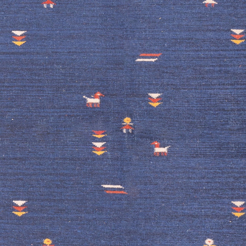 Dywan Kelim - modny - 200 x 140 cm - wielokolorowy