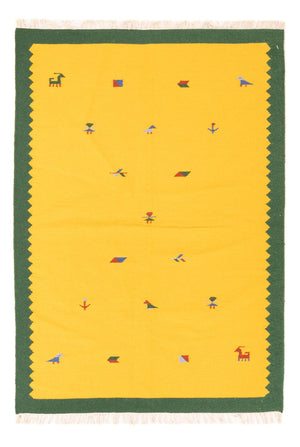 Dywan Kelim - modny - 180 x 120 cm - wielokolorowy